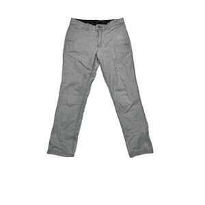 Banana Republic Aiden Pants Mens 32x32 Gray Slim Casual Chinos